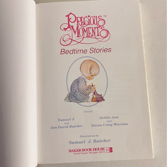 Precious Moments Bedtime Stories Book 1988 - Picture 4 of 13
